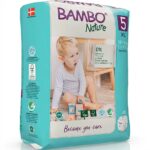 Bambo Nature pelene 5 XL 12-18kg 22 komada