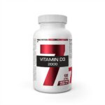 7 Nutrition Vitamin D3 2000 IU 120 gel kapsula
