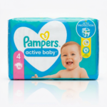 Pampers pelene Active Baby 4 (9-14kg) 46 komada