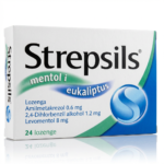 Strepsils Mentol i Eukaliptus 24 pastile