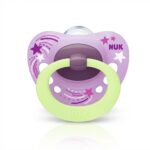 NUK Varalica Silikon Signature Night S1 0-6m