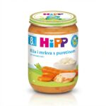 HiPP kašica mesna ćuretina sa rižom i mrkvom 220g