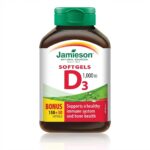 Jamieson Vitamin D3 1000 IU 150+30 kapsula