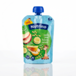 Nutrino voćna kaša jabuka kruška banana sa žitaricama 100g