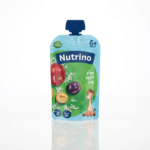 Nutrino voćna kaša jabuka i šljiva sa pirinčem 100g