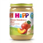 HiPP kašica voćna banana breskva u jabuci 190g