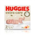 Huggies pelene Extra Care 2, 3-6 kg, 24 komada