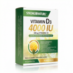 Strong Nature Vitamin D3 4000 IU 30 kapsula