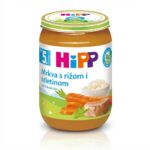 HiPP kašica mrkva sa rižom i teletinom 220g