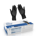 Cumbo Rukavice nitril R78 L crne 90 kom
