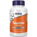 NOW FOODS Taurine 500mg 100 kapsula